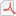 Adobe PDF icon square